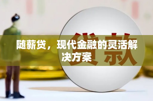 南宁随薪贷，现代金融的灵活解决方案
