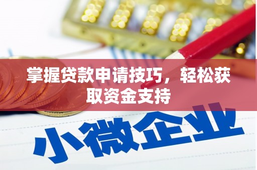 南宁掌握贷款申请技巧，轻松获取资金支持