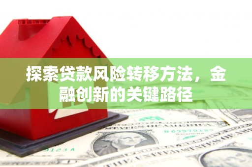 南宁探索贷款风险转移方法，金融创新的关键路径