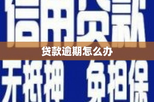 南宁贷款逾期怎么办