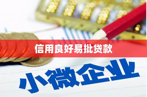 南宁信用良好易批贷款