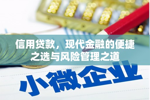 南宁信用贷款，现代金融的便捷之选与风险管理之道