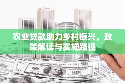 南宁农业贷款助力乡村振兴，政策解读与实施路径