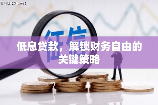 南宁低息贷款，解锁财务自由的关键策略