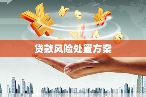 南宁贷款风险处置方案