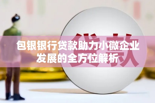 南宁包银银行贷款助力小微企业发展的全方位解析