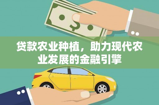 南宁贷款农业种植，助力现代农业发展的金融引擎
