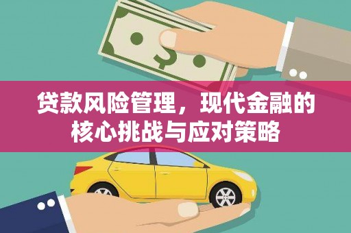 南宁贷款风险管理，现代金融的核心挑战与应对策略