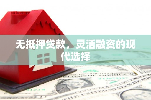 南宁无抵押贷款，灵活融资的现代选择