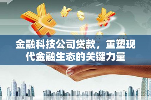 南宁金融科技公司贷款，重塑现代金融生态的关键力量