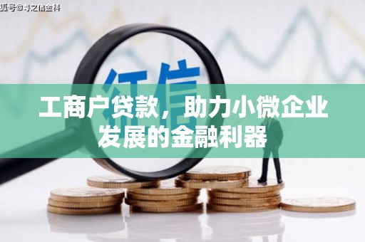 南宁工商户贷款，助力小微企业发展的金融利器