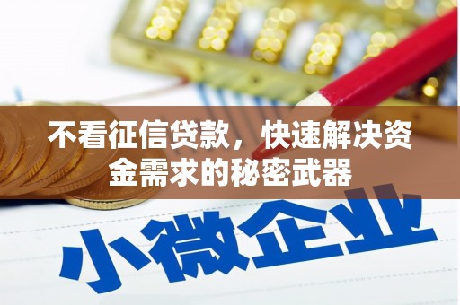 南宁不看征信贷款，快速解决资金需求的秘密武器