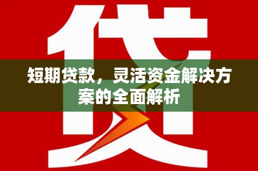 南宁短期贷款，灵活资金解决方案的全面解析