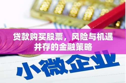 南宁贷款购买股票，风险与机遇并存的金融策略