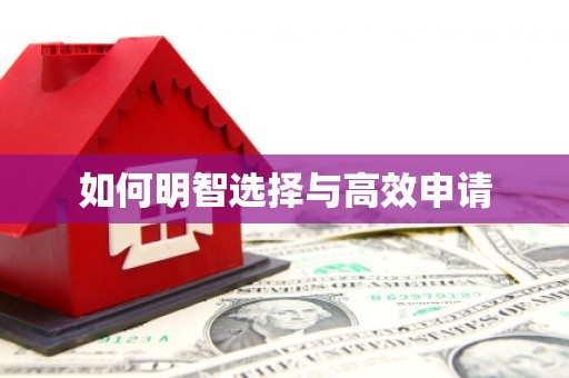 南宁如何明智选择与高效申请