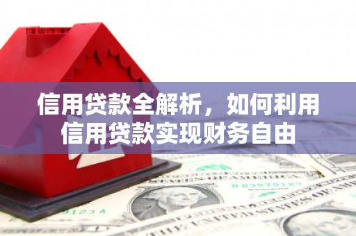 南宁信用贷款全解析，如何利用信用贷款实现财务自由