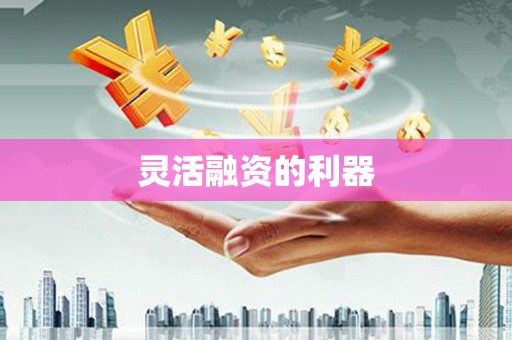 南宁灵活融资的利器