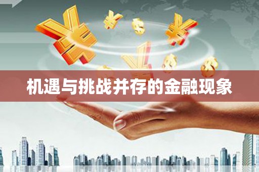 南宁机遇与挑战并存的金融现象